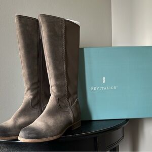 Revitalign Women's Gray Knee-High Boots